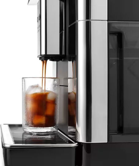 De'Longhi Automatic Espresso Machine 1450W Pressure 19bar with Grinder and Wi-Fi Silver ECAM630.75.TSM