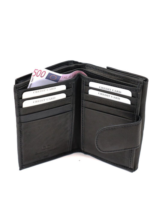Small Leather Women's Wallet Classic Black