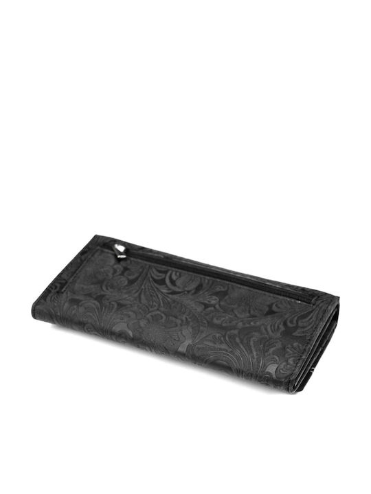 Small Leather Women's Wallet Classic Black