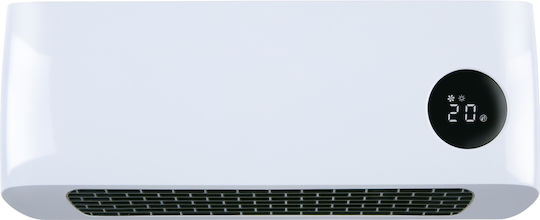 Alpina Ceramic Fan Heater Room Wall White 2000W