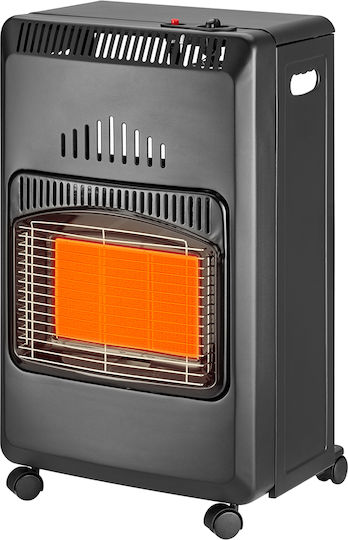 Bakaji Σόμπα Υγραερίου 4200W Μαύρη 42x37x74.5cm