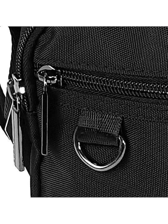 Herrentasche Schulter / Crossbody Schwarz