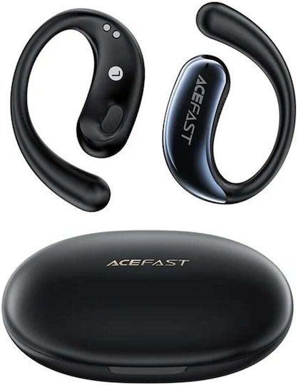Acefast FA005 Acefit SE Offenes Ohr Bluetooth-Freisprecheinrichtung Kopfhörer mit Schweißresistenz und Ladeetui Schwarz