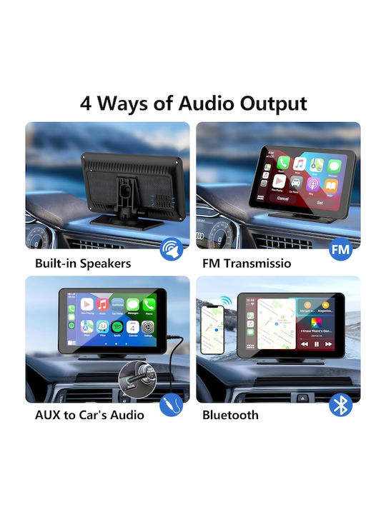 Pyramid Sistem Audio Auto Chrysler Viziune (Bluetooth/USB/AUX/WiFi/GPS/Apple-Carplay/Android-Auto) cu Ecran Tactil 7"