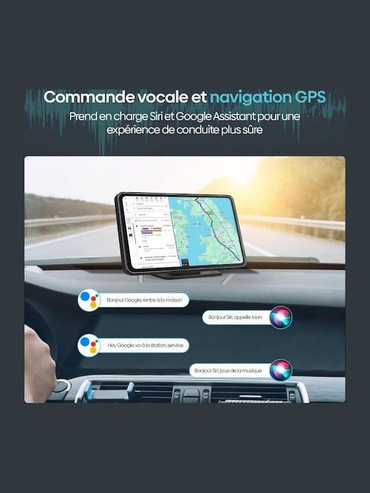 Pyramid Sistem Audio Auto Chrysler Viziune (Bluetooth/USB/AUX/WiFi/GPS/Apple-Carplay/Android-Auto) cu Ecran Tactil 7"