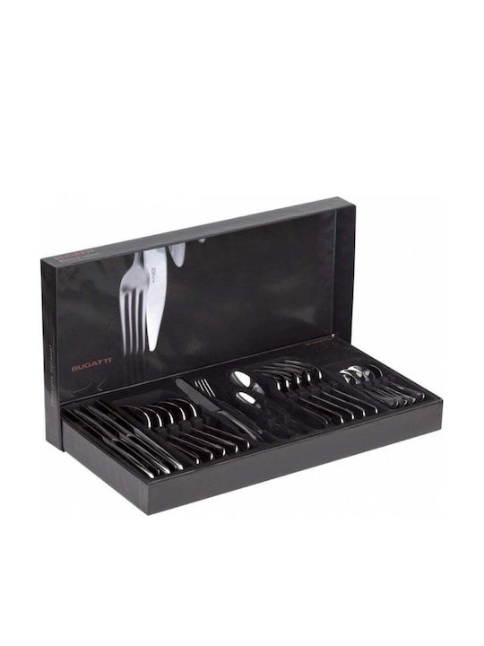 Casa Bugatti Set de Tacâmuri Inoxidabil Verzi 24buc