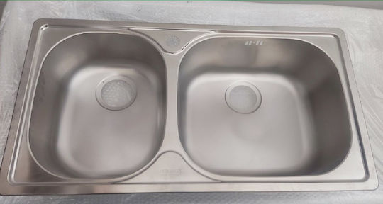 Drop-In Inox 81.5x45cm Silver 000-GEX620D Drop-In Inox 81.5x45cm Silver 000-GEX620D
