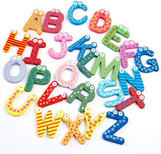 Wooden Magnetic Letters 5cm of English Alphabet 26 pcs 16pxd37