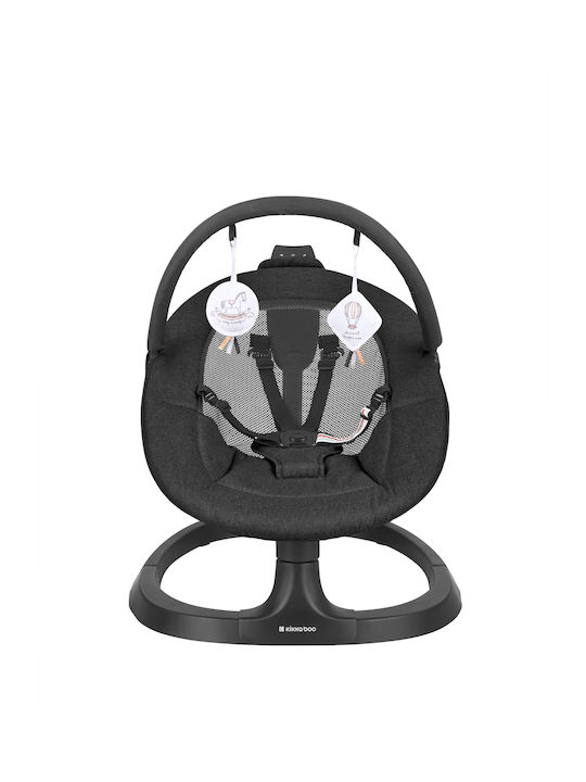 Kikka Boo Electric Baby Relax Zazu with Music Black for Child up to 9kg