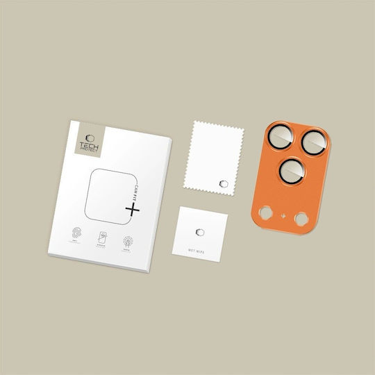 Tech-Protect Camfull Fit+ Handy-Kameraschutz Membrane Orange Für iPhone 17 Pro