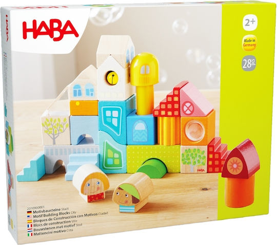 Haba Blocks City Wooden 28pcs