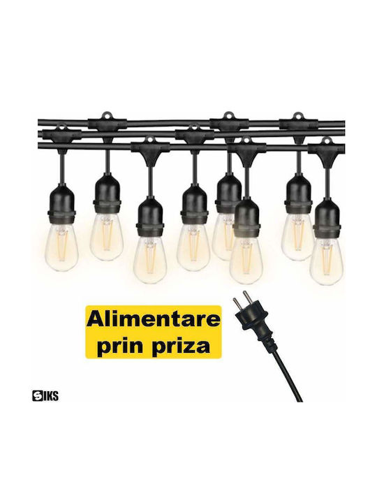 Garland Lights Exterior 30m