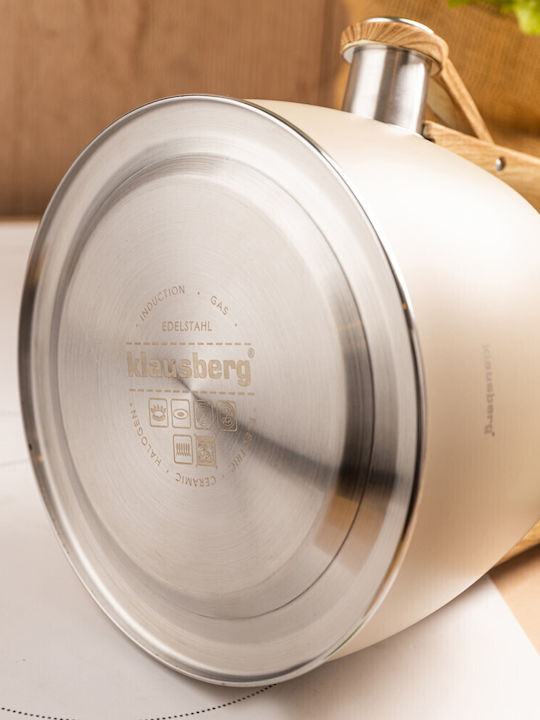 Klausberg Kettle Stainless Steel Gray 2500ml