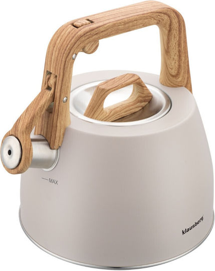 Klausberg Βραστήρας Ανοξείδωτος Γκρι 2500ml