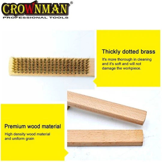 Wire Cleaning Brush Wooden Handle
