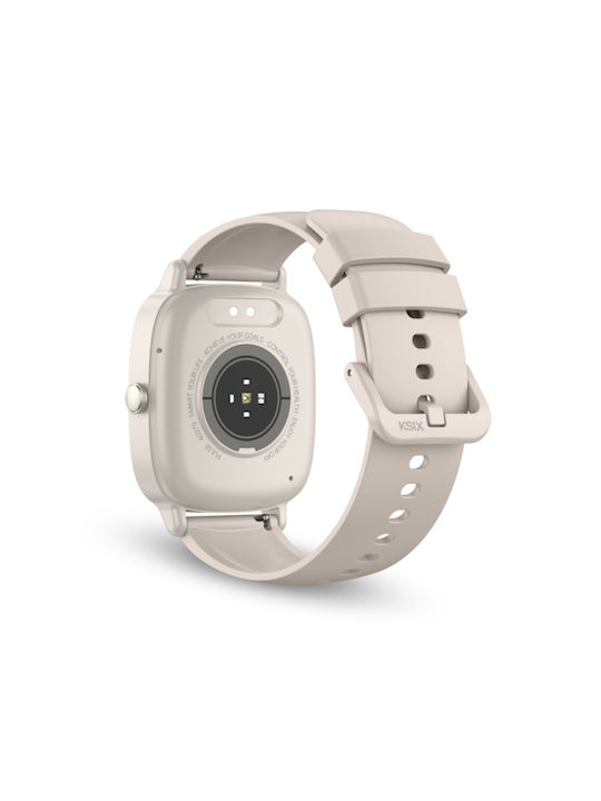 Ksix Smartwatch Pulse Bej