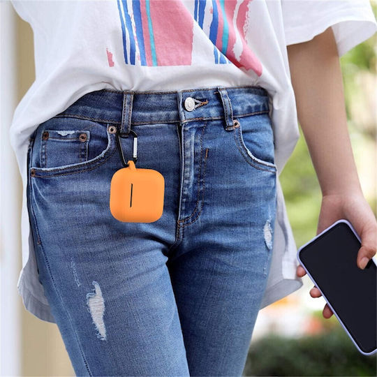 Λουράκι Θήκη Σιλικόνης σε Διάφανο χρώμα για Apple AirPods 4