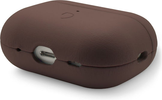 Decoded Aircase Θήκη Δερμάτινη σε Καφέ χρώμα για Apple AirPods Pro 3