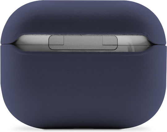 Decoded Aircase Θήκη Δερμάτινη σε Μπλε χρώμα για Apple AirPods Pro 3