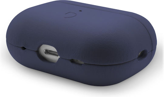 Decoded Aircase Θήκη Δερμάτινη σε Μπλε χρώμα για Apple AirPods Pro 3