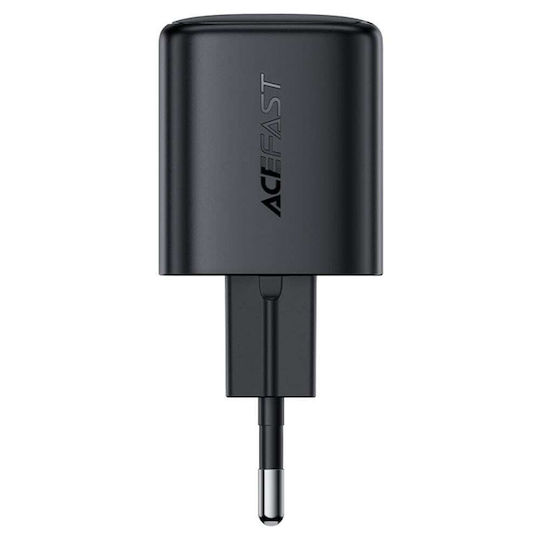 Acefast Φορτιστής Χωρίς Καλώδιο GaN με Θύρα USB-C 45W Power Delivery Μαύρος (A119)