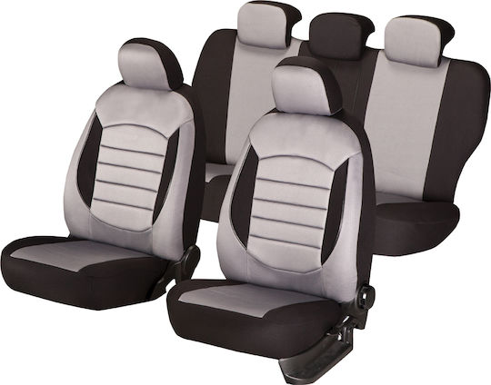 Smartic Car Seat Back Set 11pcs Gray