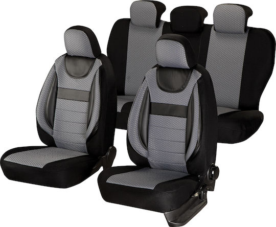 Smartic Set Autositzlehnen 11Stück Gray