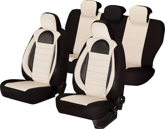 Smartic Set Spătare Auto 11buc Bej