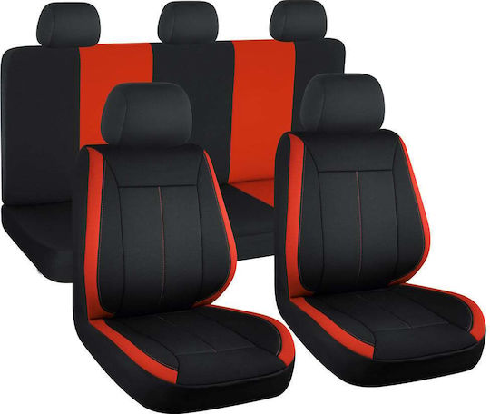 Smartic Set Spătare Auto 9buc Roșu