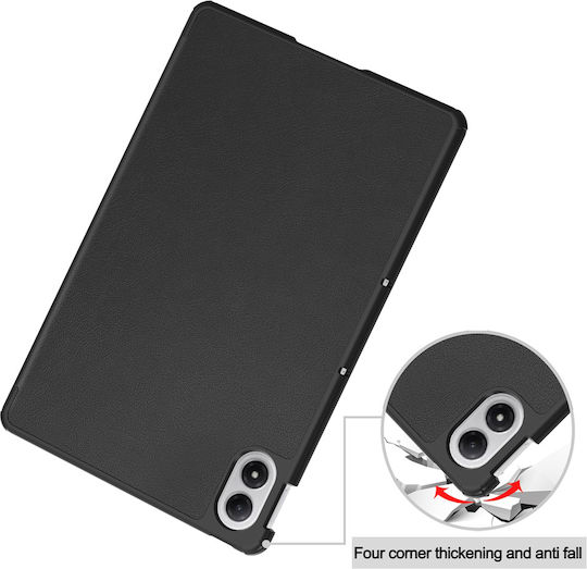 Techsuit Foldpro Klappdeckel Schware (Xiaomi Redmi Pad 2 Pro)