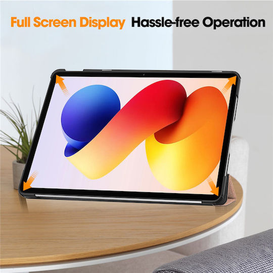 Techsuit Foldpro Флип капак Розово злата (Xiaomi Redmi Pad 2 Pro)