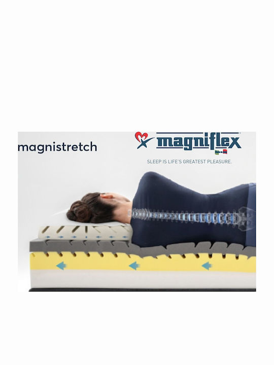 Magniflex Magnistretch Memory Foam Anatomic Bed Pillow 42x72x13cm