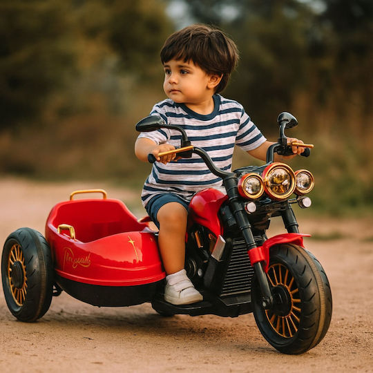 Παιδική Μηχανή Chopper Ηλεκτροκίνητη 12 Volt Κόκκινη για 3+ ετών