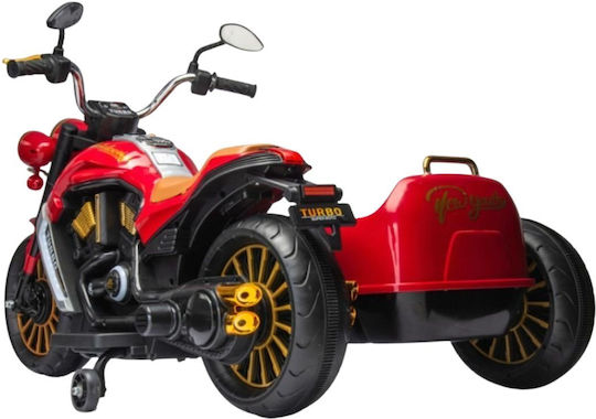 Παιδική Μηχανή Chopper Ηλεκτροκίνητη 12 Volt Κόκκινη για 3+ ετών
