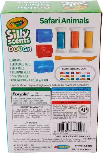 Crayola Plasticină - Joc Silly Scents pentru 3+ Ani