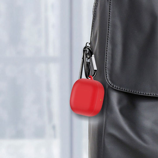 Hülle Silikon in Rot Farbe für Galaxy Buds Pro