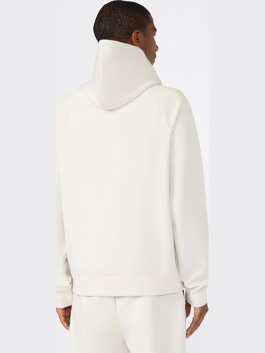 Ζακέτα με Κουκούλα Ivory Canvas