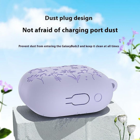 Husă în culoarea Gri pentru Galaxy Buds3
