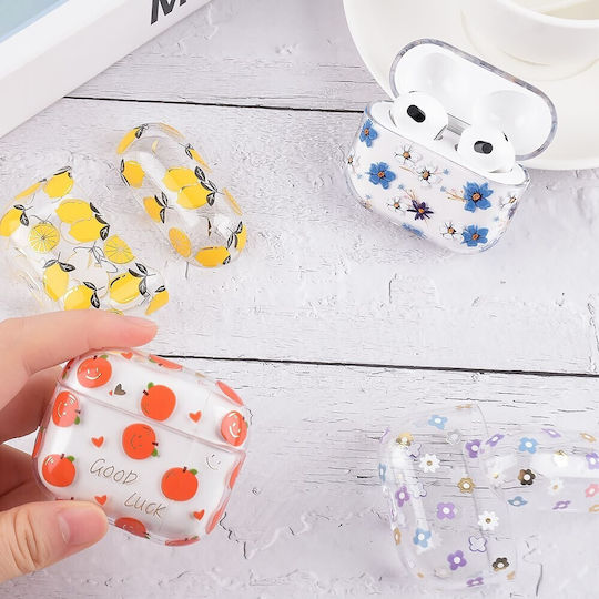 Husă în culoarea Portocaliu pentru Apple AirPods 3