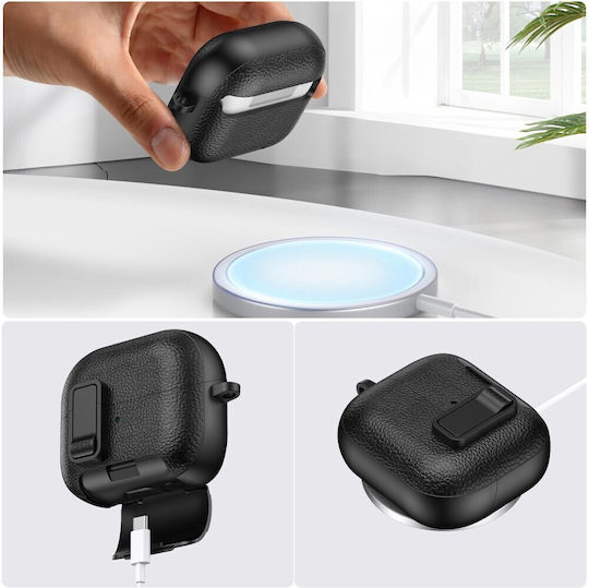 Θήκη Σιλικόνης σε Μαύρο χρώμα για Galaxy Buds3