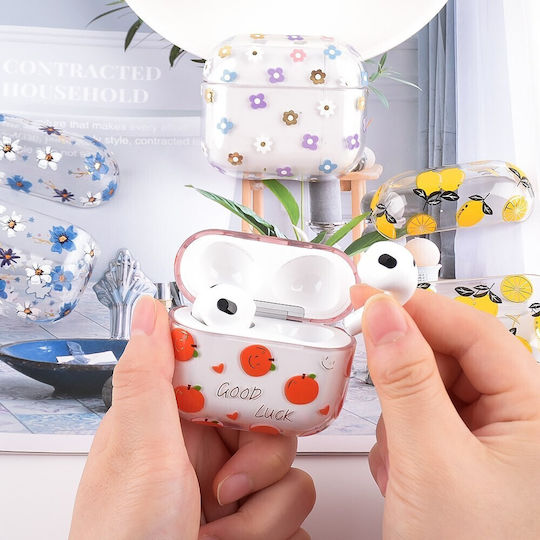 Husă în culoarea Portocaliu pentru Apple AirPods 3