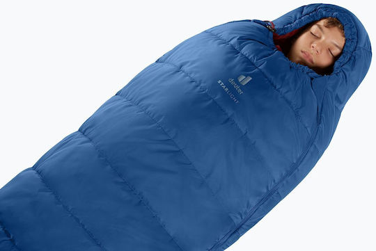Deuter Sleeping Bag Μονό 2 Εποχών Nightblue/redwood