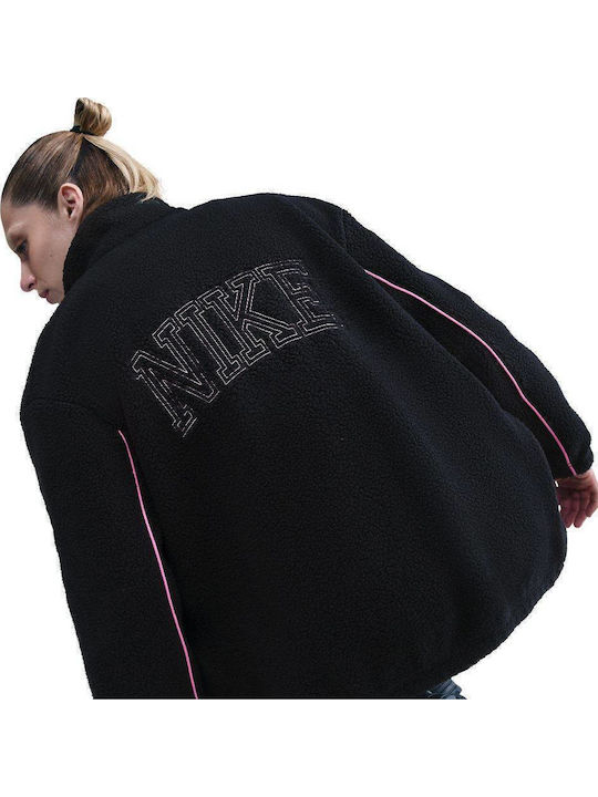 Nike Μπουφάν Black / Pink