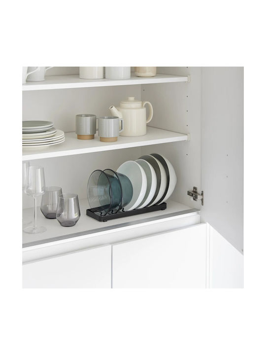 Yamazaki Inox Cabinet Dish Rack in Black Color 11x32x2cm