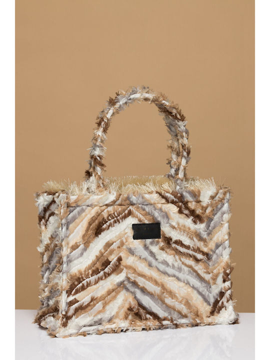 Tiffany Medium Geantă de damă Tote De mână Bej
