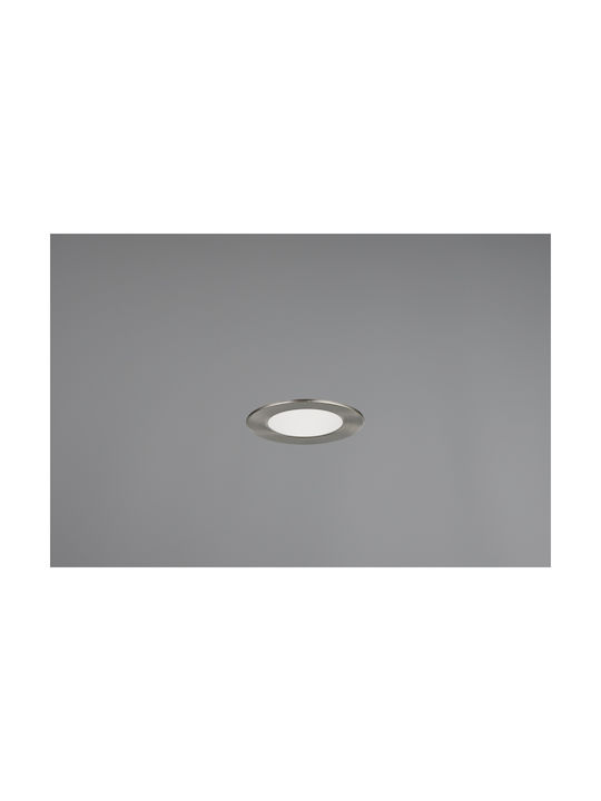 Trio Lighting Virunga Plastic Recessed Spot Silver 1pcs