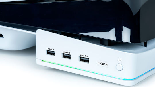 Bigben Interactive Charging Station for PS5 / PS5 Slim White