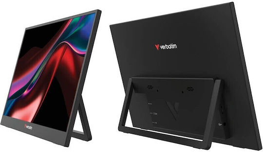 Verbatim Light 32401 IPS Монитор 15.6" FHD 1920x1080 с Време за Реакция 10мс GTG