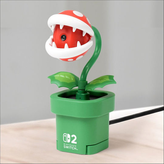 Nintendo Piranha Plant Camera Media Remote for Switch / Switch 2 in Multicolour color