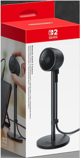 Nintendo Media Remote Camera for Switch 2 in Black color